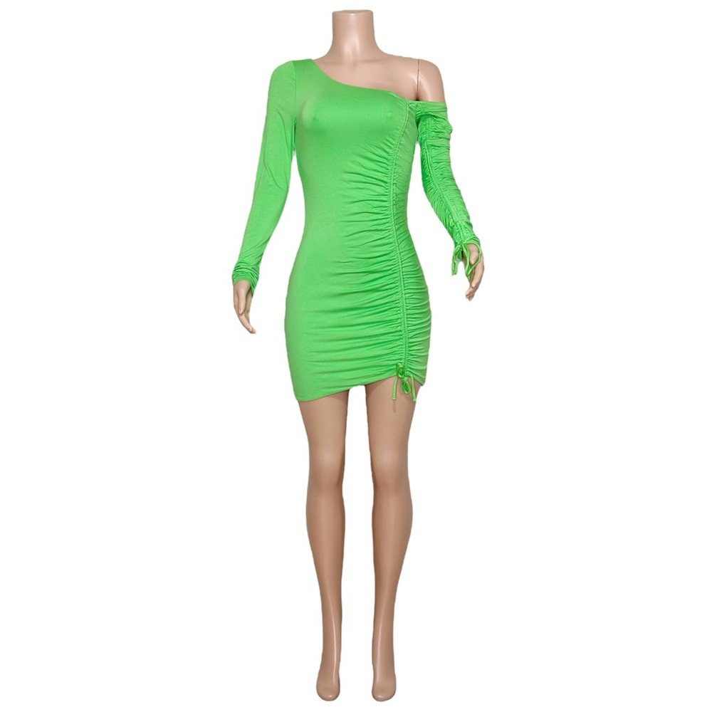 CAMILA COELHO Lena Mini Dress, Green, Small - Picture 11 of 12